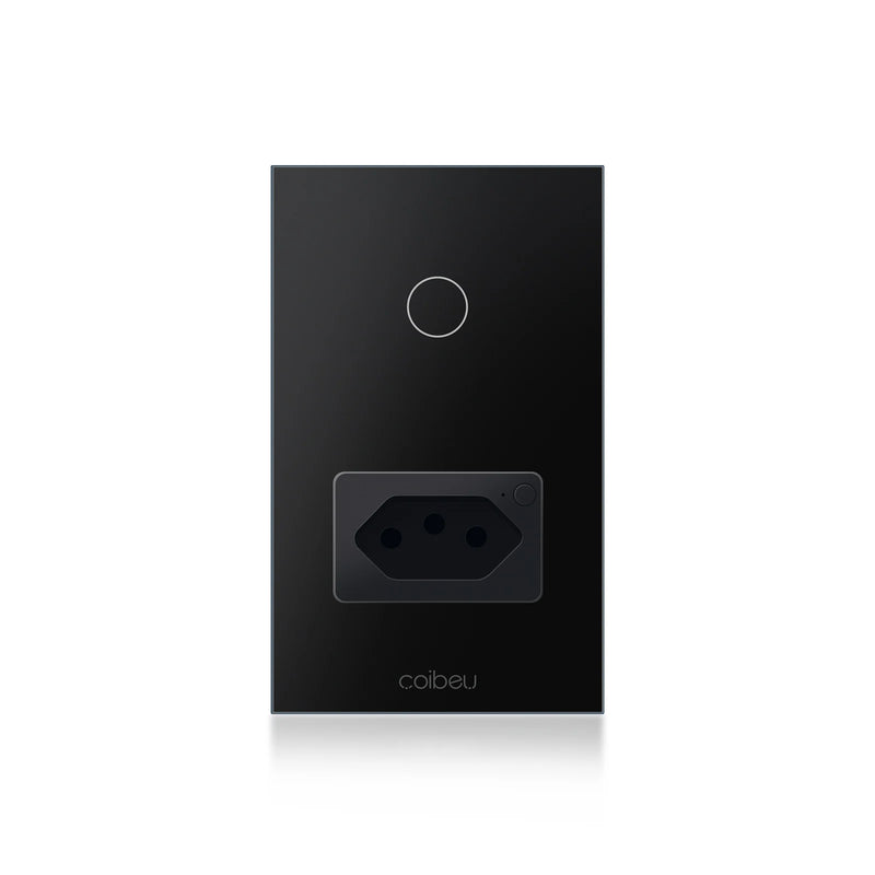 Interruptor Inteligente Wi-Fi Tuya – Controle por Toque, Compatível com Alexa e Google Assistant para Automação Residencial
