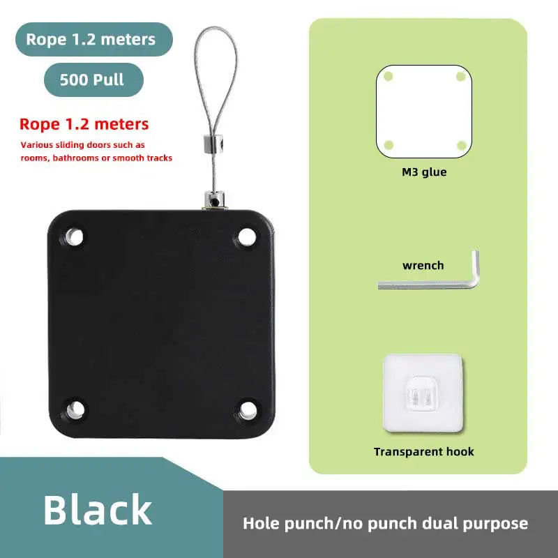 Fechadura Automática com Sensor para Porta – Batente Ajustável e Sem Impacto para Fechamento Suave e Prático