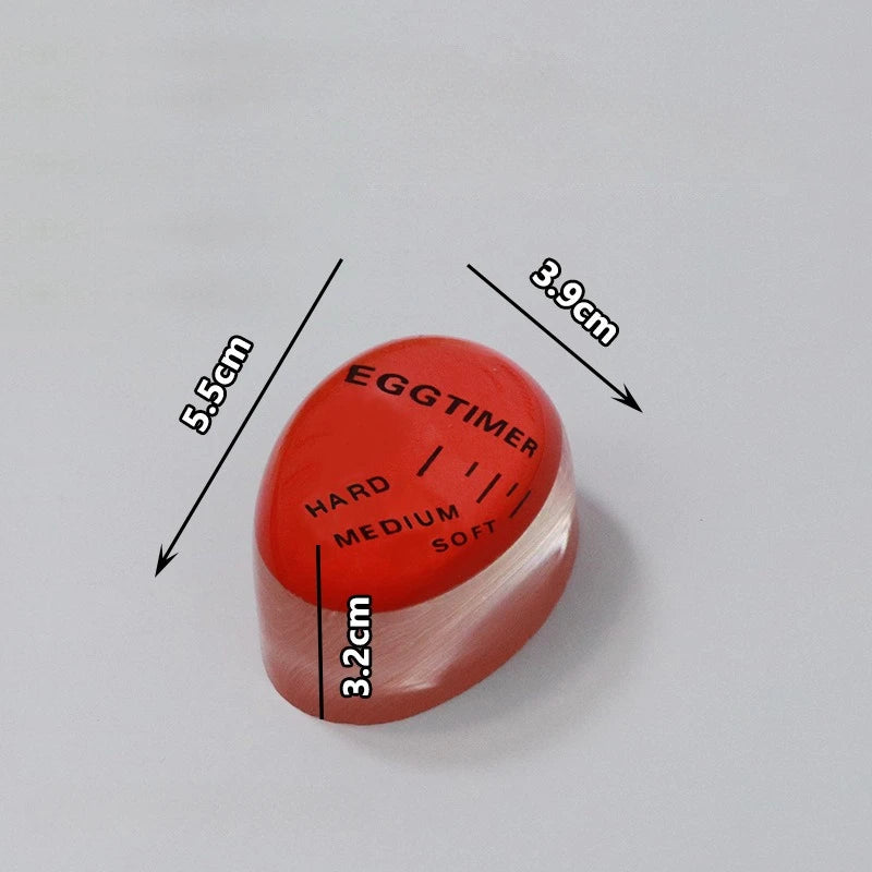 Medidor de Ovos Cozidos com Temporizador – Utensílio Decorativo para Cozinha, Ferramenta Prática para Cozinhar Ovos Perfeitos