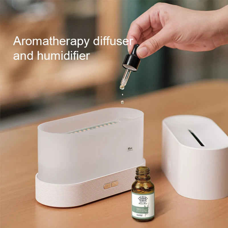 Aroma Difusor Ultrassônico KINSCOTER – Umidificador de Ar com Luz LED e Tecnologia Cool Mist para Óleos Essenciais
