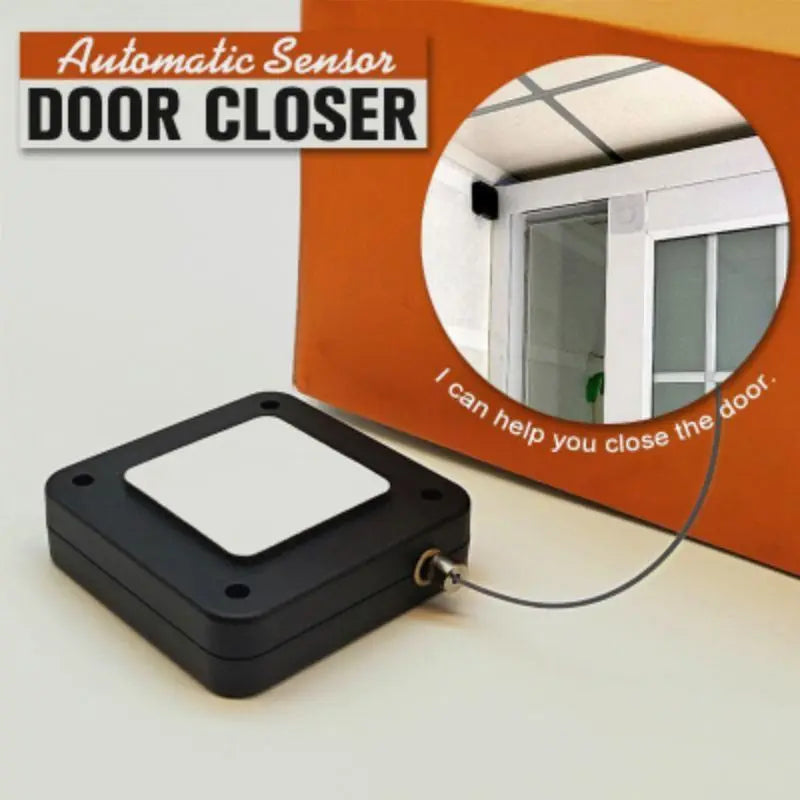 Fechadura Automática com Sensor para Porta – Batente Ajustável e Sem Impacto para Fechamento Suave e Prático