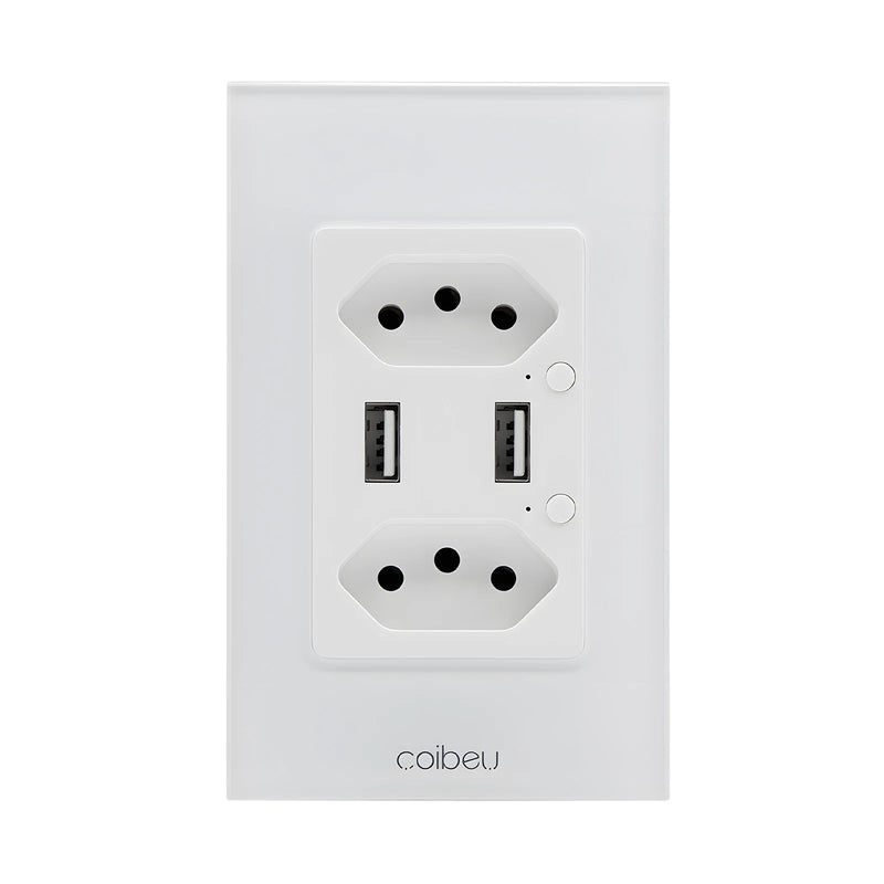 Interruptor Inteligente Wi-Fi Tuya – Controle por Toque, Compatível com Alexa e Google Assistant para Automação Residencial