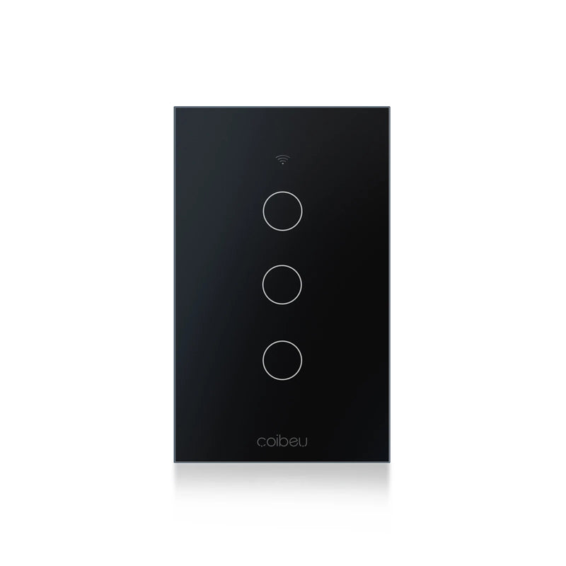 Interruptor Inteligente Wi-Fi Tuya – Controle por Toque, Compatível com Alexa e Google Assistant para Automação Residencial