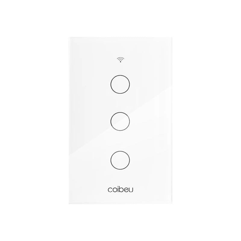 Interruptor Inteligente Wi-Fi Tuya – Controle por Toque, Compatível com Alexa e Google Assistant para Automação Residencial