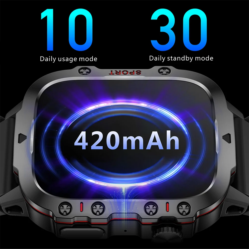 Relógio Inteligente Masculino Xiaomi – Smartwatch Bluetooth com Chamada, Fitness, 3ATM, IP68 à Prova d'Água e Compatível com Android