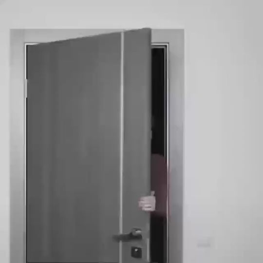 Fechadura Automática com Sensor para Porta – Batente Ajustável e Sem Impacto para Fechamento Suave e Prático
