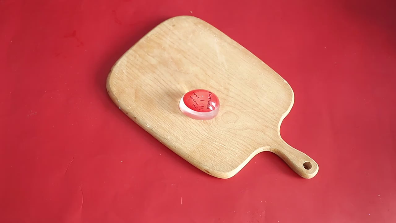 Medidor de Ovos Cozidos com Temporizador – Utensílio Decorativo para Cozinha, Ferramenta Prática para Cozinhar Ovos Perfeitos
